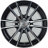 Диск R16 4x100 Xtrike (X-129) 6,5J ET48 D60,1 BK/FP