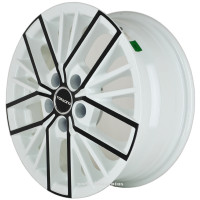 Диск R15 5x105 TG Racing (LZ 742) 6,0J ET39 D56,6 White+Black