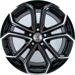 Диск R16 5x114,3 NZ F-15 6,5J ET40 D66,1 BKF