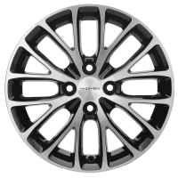 Диск R15 4x100 Khomen Wheels KHW1506 6,0J ET46 D54,1 (Rio) Black-FP