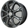 Диск R15 4x100 Блюз-оригинал (КС606) K&K 6,0J ET48 D54,1 дарк платинум
