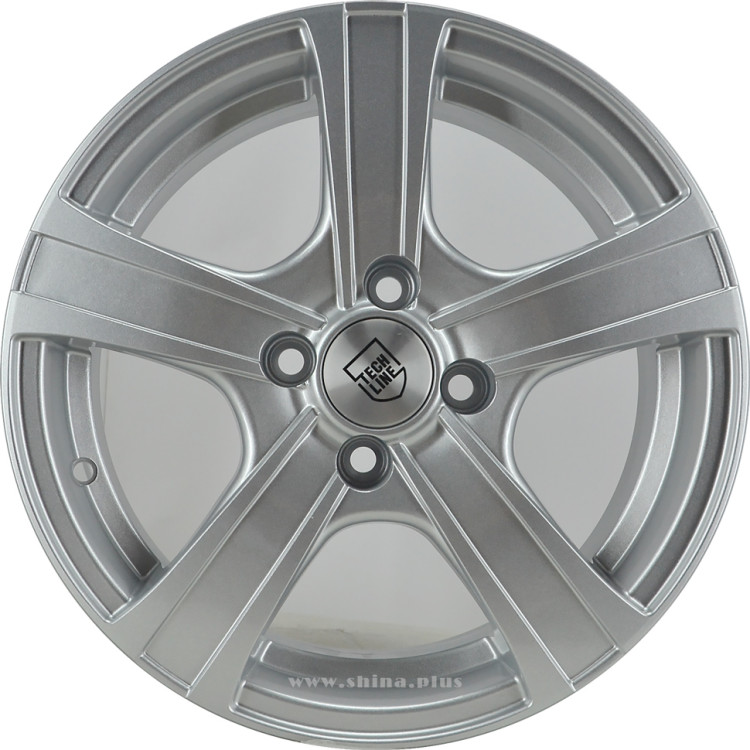 Диск R15 4x100 Tech Line 539 6,0J ET40 D60,1 Silver