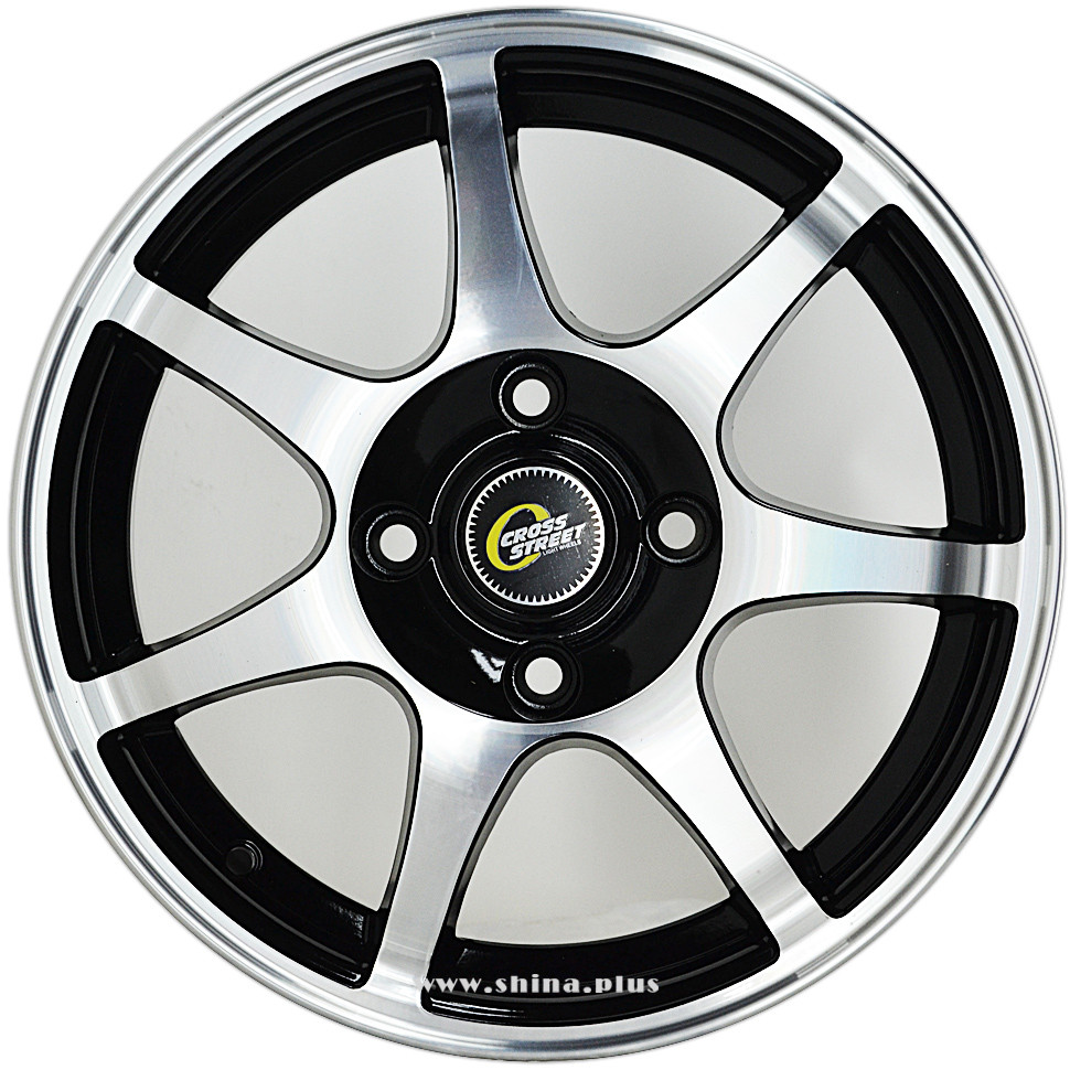 Диск R16 4x100 CrossStreet CR-15 6,0J ET37 D60,1 BKF