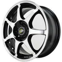 Диск R16 4x100 CrossStreet CR-15 6,0J ET37 D60,1 BKF