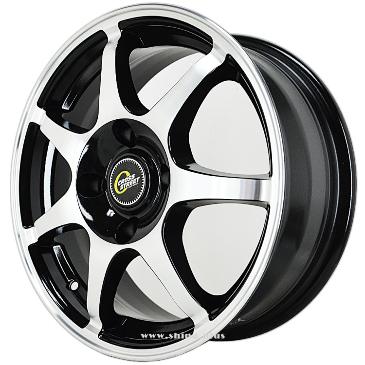 Диск R16 4x100 CrossStreet CR-15 6,0J ET37 D60,1 BKF