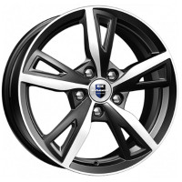 Диск R16 5x114,3 Фишт (K&K) 6,5J ET43 D67,1 алмаз черный