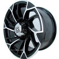 Диск R16 5x139,7 Alfa14 8,0J ET0 D108,2 BKF