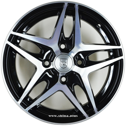 Диск R15 4x114,3 Tech Line 530 6,0J ET45 D56,6 BD