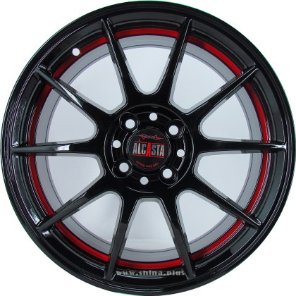 Диск R16 4x100 Alcasta (M23) 6,5J ET36 D60,1 BKRSI Диск R16 4x100 Alcasta (M23) 6,5J ET36 D60,1 BKRSI