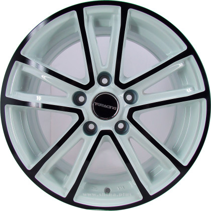 Диск R16 5x115 TG Racing (LZ750) 6,5J ET41 D70,3 White+Black