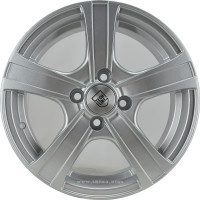 Диск R15 4x100 Tech Line 539 6,0J ET50 D60,1 Silver