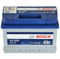 АКБ 74Ah BOSCH S4 (574 012 068) (о.п.+) 680А(EN) 12V