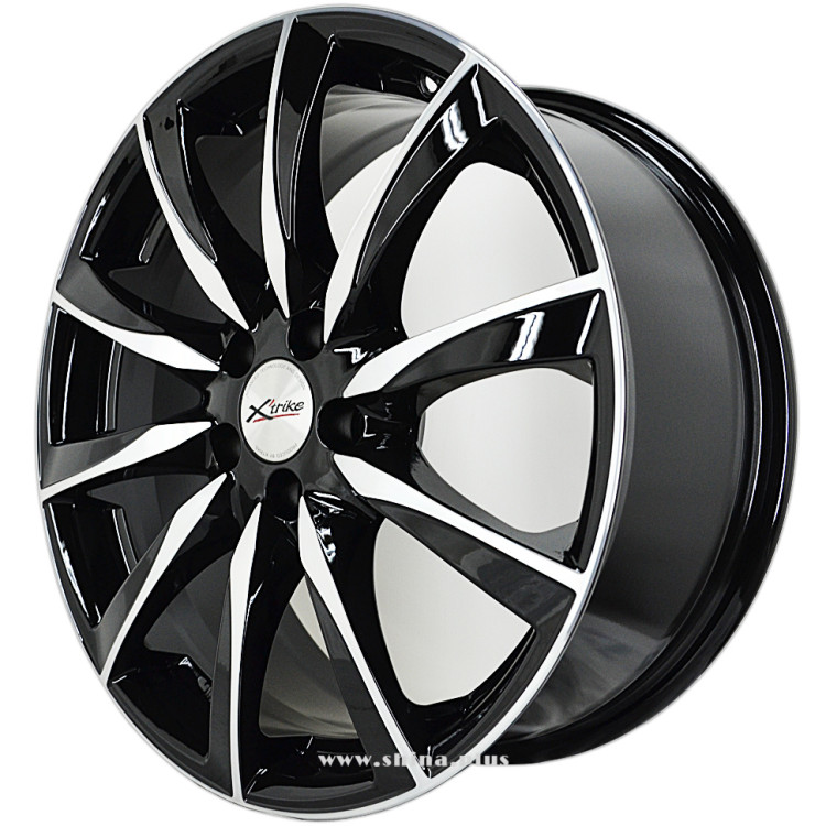 Диск R17 5x100 Xtrike (X-120) 7,0J ET45 D67,1 BK/FP