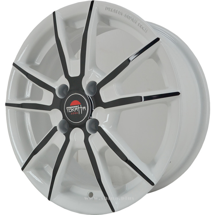 Диск R15 4x100 Yokatta Model-27 6,0J ET48 D54,1 W+B