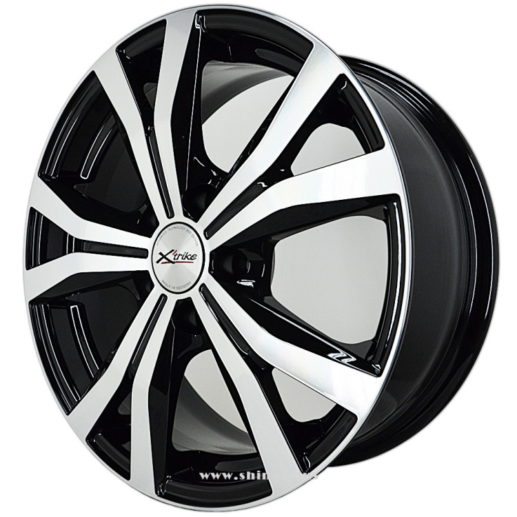 Диск R16 5x108 Xtrike (X-119) 6,5J ET43 D67,1 BK/FP