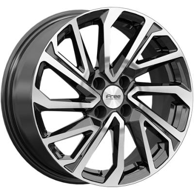 Диск R16 4x100 IFree Неом (KC1172) 6,5J ET45 D60,1 алмаз черный