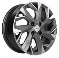 Диск R14  4x98 Khomen Wheels KHW1402 5,5J ET35 D58,5 Gray (Vaz,Datsun)