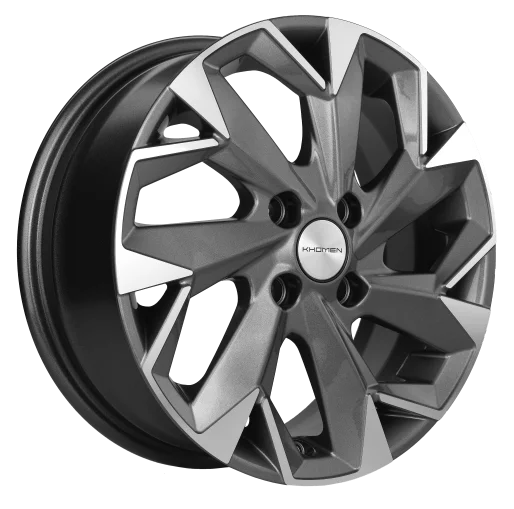Диск R14 4x98 Khomen Wheels KHW1402 5,5J ET35 D58,5 Gray (Vaz,Datsun)