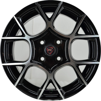 Диск R16 4x100 NZ F-26 6,5J ET50 D60,1 BKF