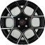 Диск R16 4x100 NZ F-26 6,5J ET50 D60,1 BKF