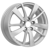 Диск R15 5x100 Original Tosa VW Polo 6,0J ET40 D57,1 Silver