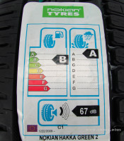 185/65  R14 Nokian Tyres (Ikon Tyres) Hakka  Green 2 86H (лето) а/шина