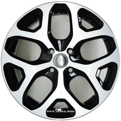 Диск R16 4x100 K&K КСr869 6,5J ET43 D60,1 алмаз черный