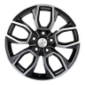 Диск R17 5x108 Khomen Wheels KHW1713 7,0J ET45 D60.1 (Chery Tiggo 7pro) Black-FP