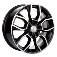 Диск R17 5x108 Khomen Wheels KHW1713 7,0J ET45 D60.1 (Chery Tiggo 7pro) Black-FP