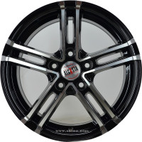 Диск R16 5x112 Alcasta M06 6,5J ET50 D57,1 BKF