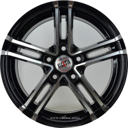 Диск R16 5x112 Alcasta M06 6,5J ET50 D57,1 BKF