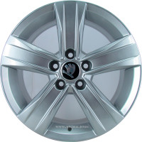 Диск R15 5x100 Replica (ОД SK543) 6,0J ET38 D57,1 Silver