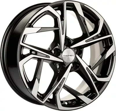 Диск R17 5x112 Khomen Wheels KHW1716 7,0J ET45 D57,1 Black-FP