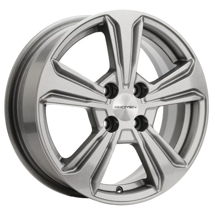 Диск R15 4x100 Khomen Wheels KHW1502 6,0J ET45 D54,1 G-Silver