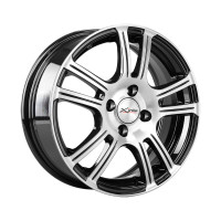 Диск R15  4x98 Xtrike (X-105M) 6,0J ET35 D58,5 BK/FP
