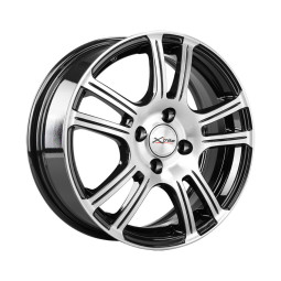 Диск R15  4x98 Xtrike (X-105M) 6,0J ET35 D58,5 BK/FP