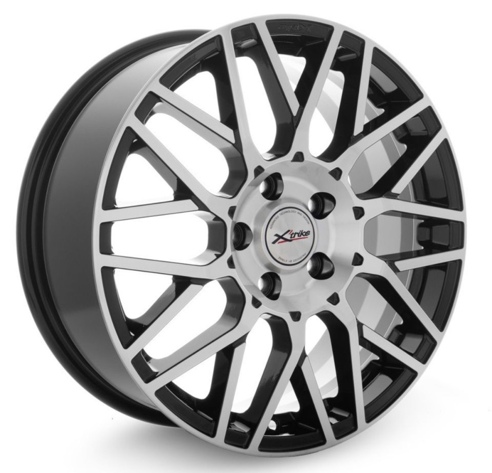 Диск R17 5x114,3 Xtrike (X-131) 7,0J ET37 D66,6 BK/FP