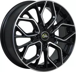 Диск R17 5x114,3 Cross Street CR-19 7,0J ET48,5 D67,1 BKF Диск R17 5x114,3 Cross Street CR-19 7,0J ET48,5 D67,1 BKF
