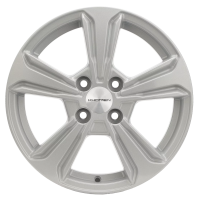 Диск R15 4x100 Khomen Wheels KHW1502 6,0J ET46 D54,1 F-Silver