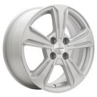 Диск R15 4x100 Khomen Wheels KHW1502 6,0J ET46 D54,1 F-Silver