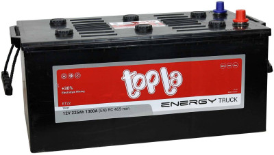 АКБ225Ah Topla Energy Truck (957912 ET22 72527) (о.п+)1300A 12V