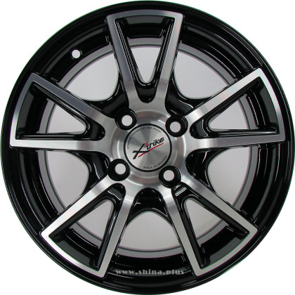 Диск R14 4x100 Xtrike X-104 6,0J ET38 D67,1 BK/FP
