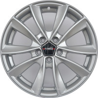 Диск R17 5x114,3 Tech Line 742 7,0J ET45 D67,1 Silver