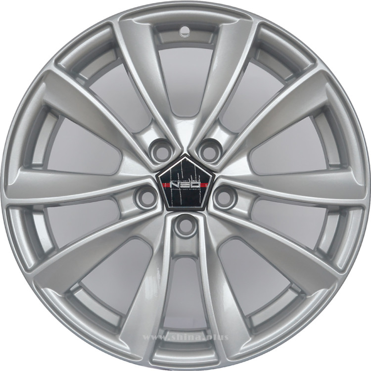 Диск R17 5x114,3 Tech Line 742 7,0J ET45 D67,1 Silver
