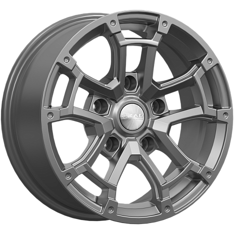 Диск R16 5x139,7 Скад Барахас 7,0J ET30 D98,5 графит