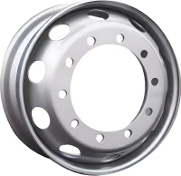 Диск R22,5  9,00 Steger 10*335 ET175 D281 16мм  (внутренний вентиль) Silver