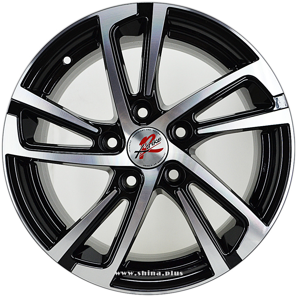 Диск R16 5x114,3 Xtrike RST (R046) 6,5J ET50 D66,1 BK/FP