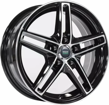 Диск R15 5x112 Megami MGM-17FF 6,0J ET47 D57,1 BKF