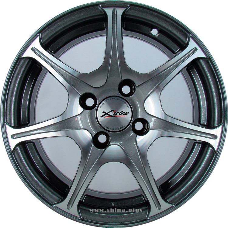 Диск R14 4x100 Xtrike X-110 6,0J ET35 D67,1 HSB/FP