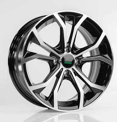 Диск R15 5x100 Megami MGM-33 6,5J ЕT38 D57,1 BKF